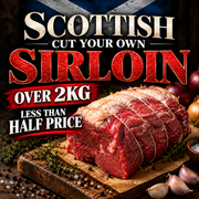 Cut Your Own Scottish Sirloin