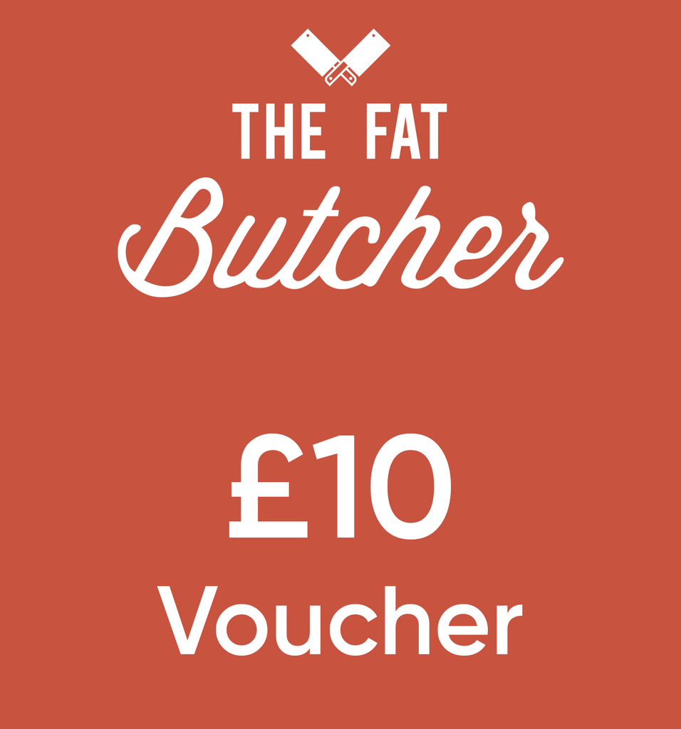 The Fat butcher Gift Card £10-The Fat Butcher