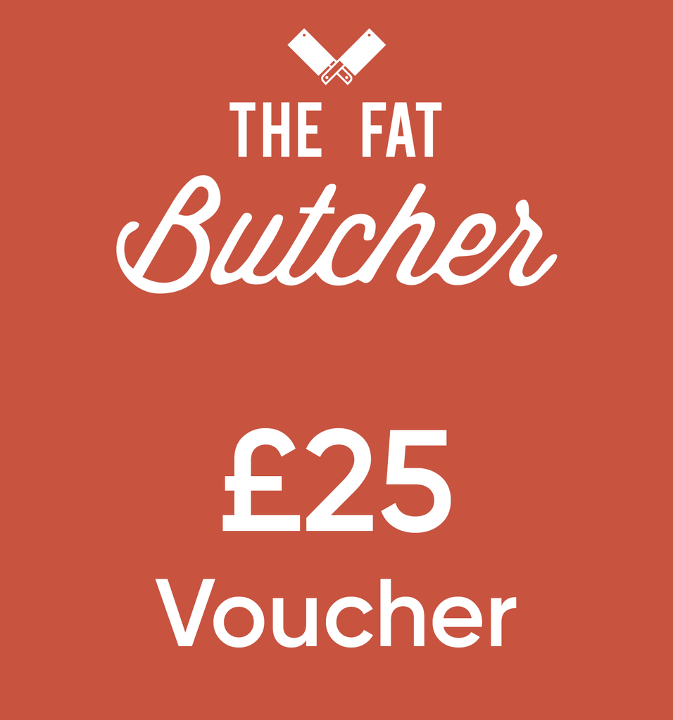 The Fat butcher Gift Card £25-The Fat Butcher