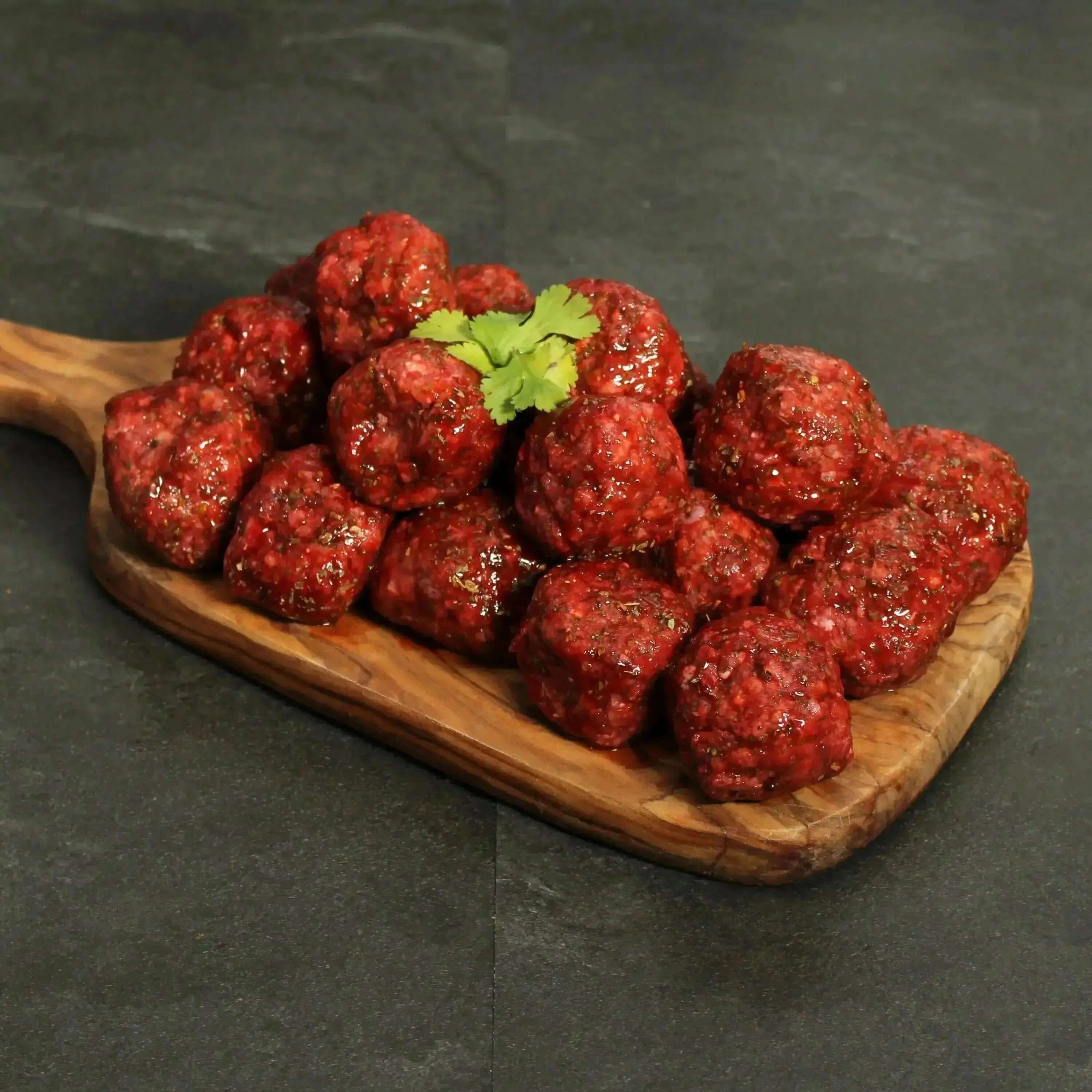 Italian Beef Meatballs - The Fat Butcher