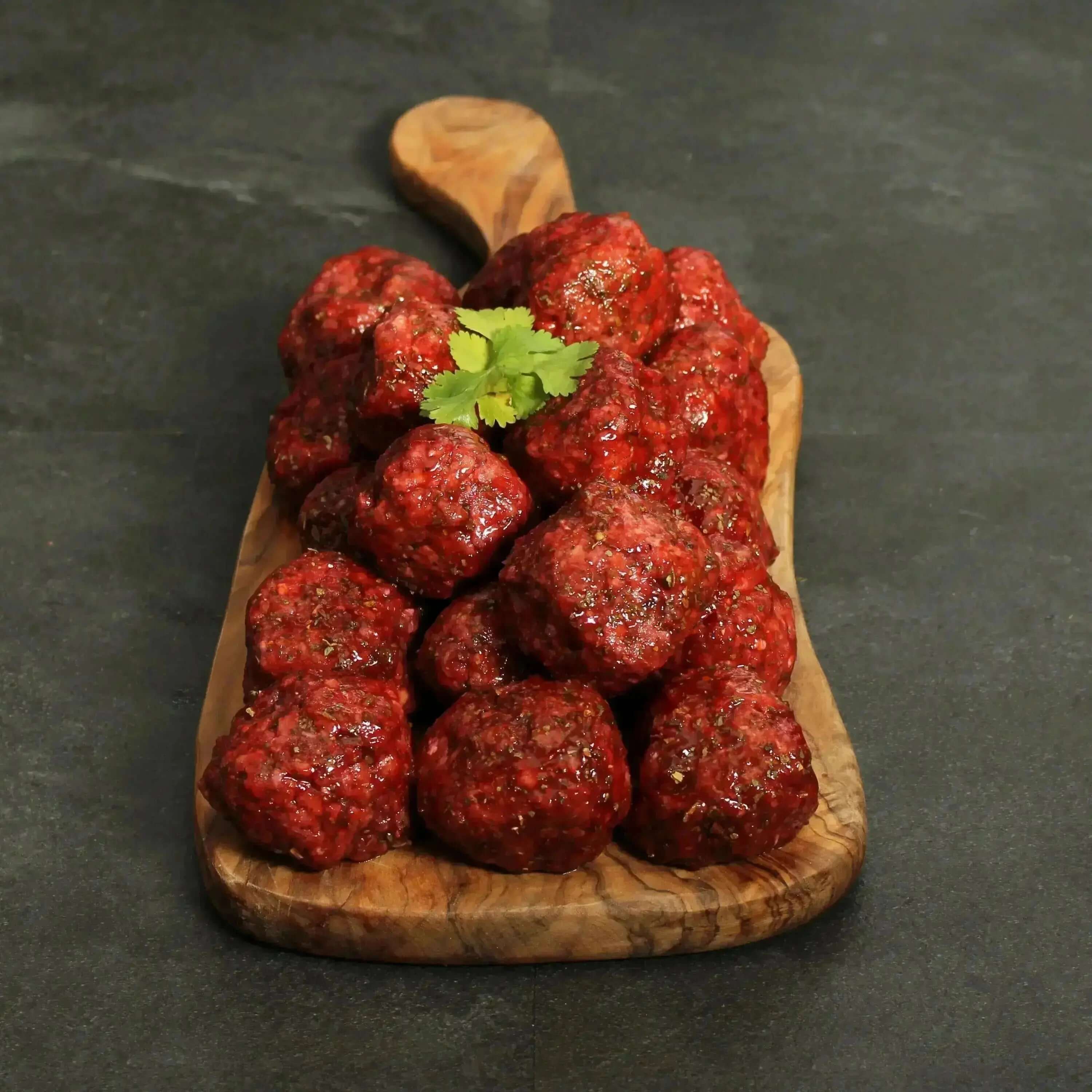 Italian Beef Meatballs - The Fat Butcher