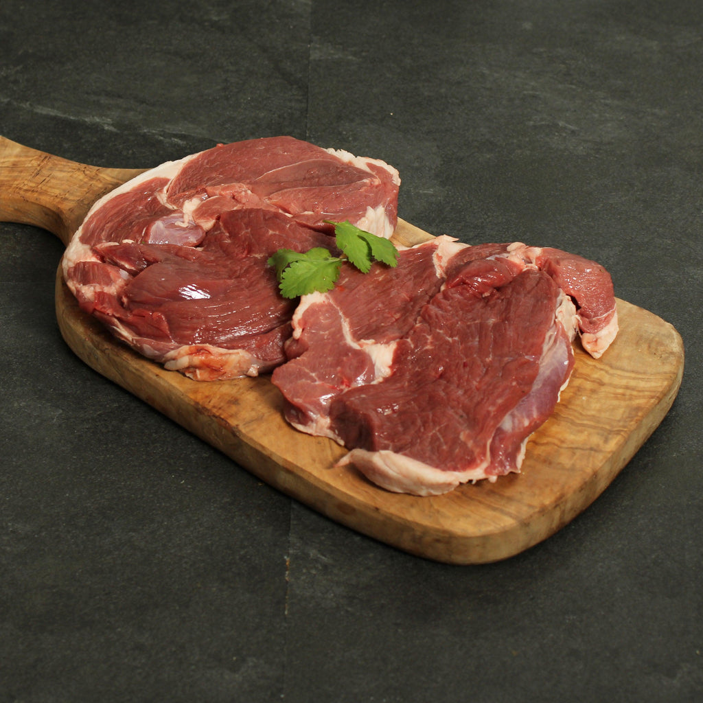 Boneless Lean Lamb Steaks-The Fat Butcher