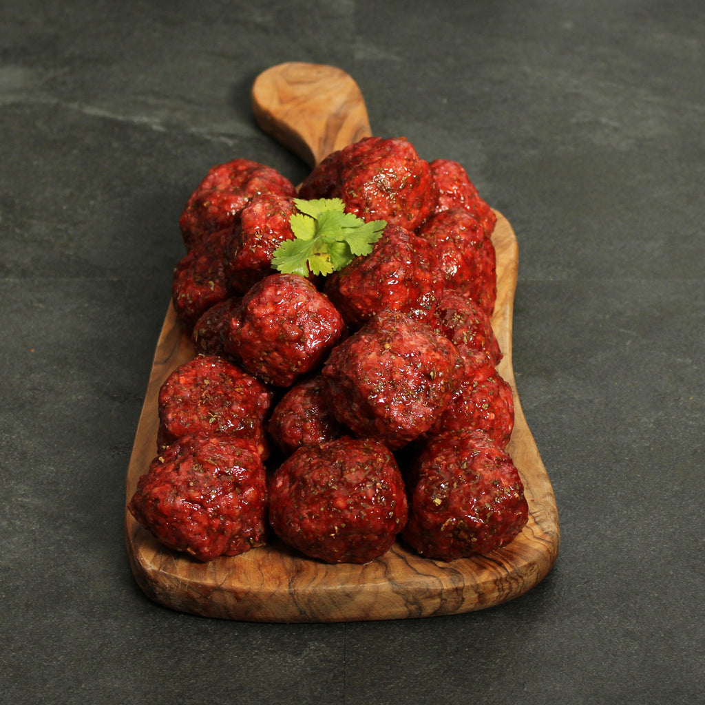 Italian Beef Meatballs-The Fat Butcher